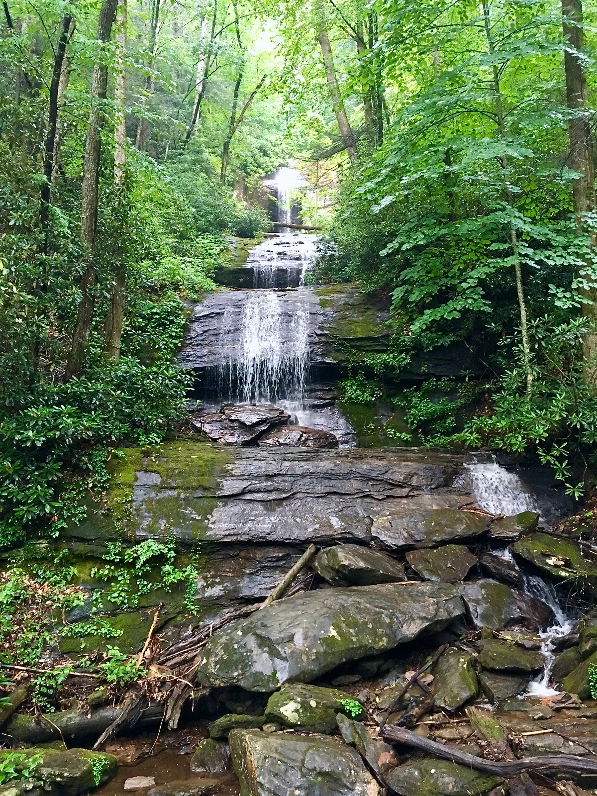 Waterfall in North Georgia.
