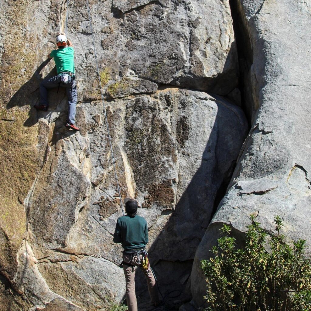 Rock climbing in the Kern Valley with Sierra South Mountain Sports.