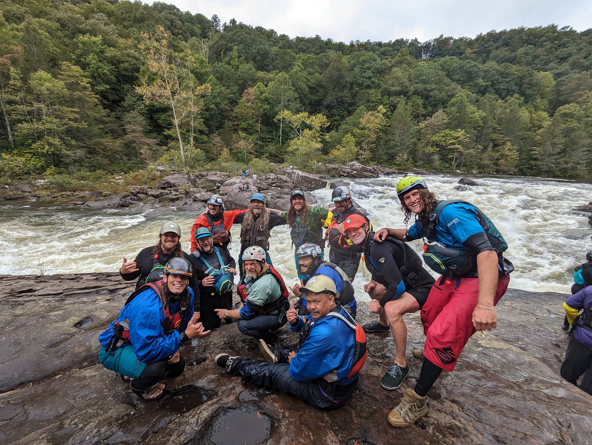 whitewater guides on the gauley river west virgina