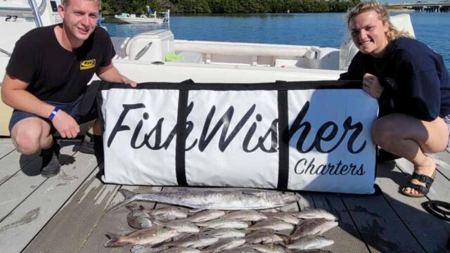 FishWisher Charters logo.
