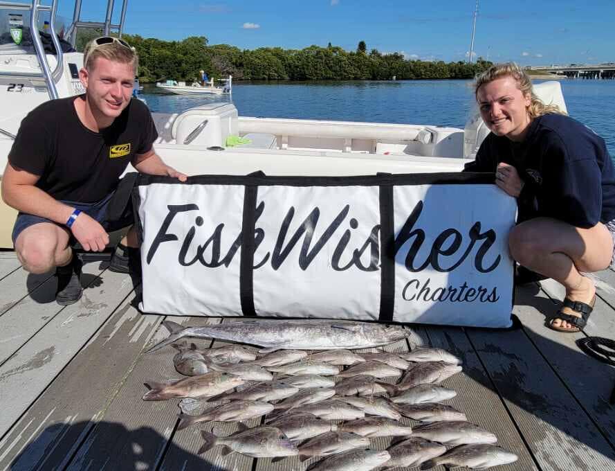 FishWisher Charters logo.