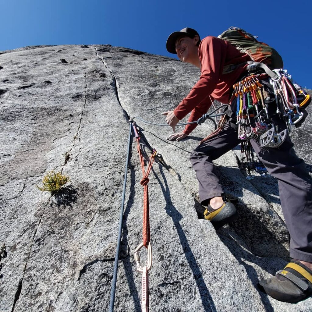 Rock climbing in the Kern Valley with Sierra South Mountain Sports.