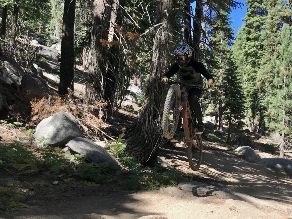 mountian biking lake tahoe california