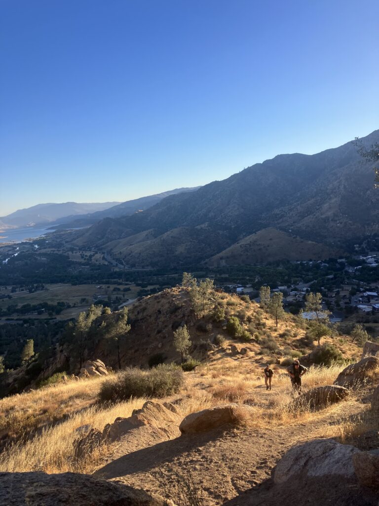 landscape image of the powers peak hike