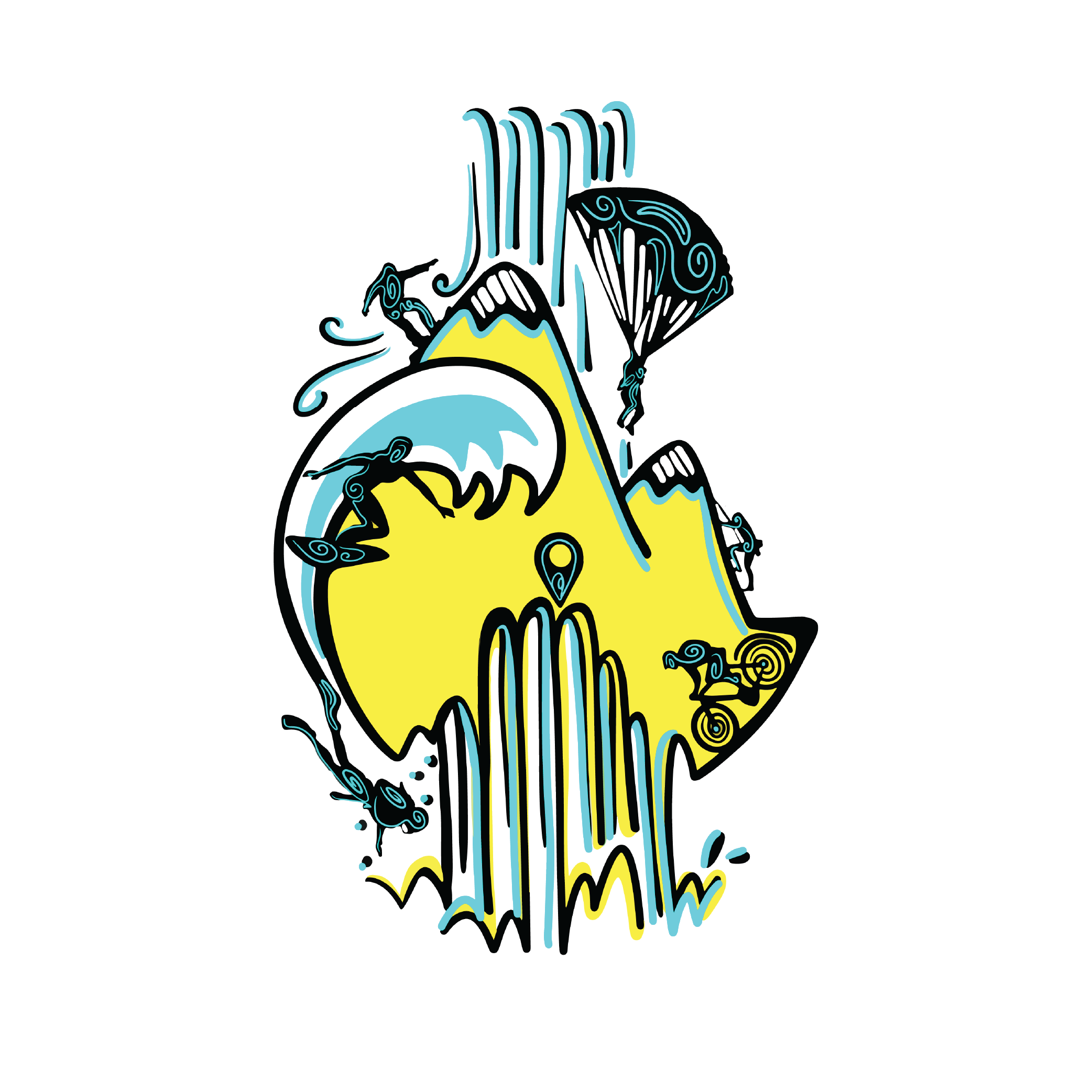 Chute for the Skye Parasailing