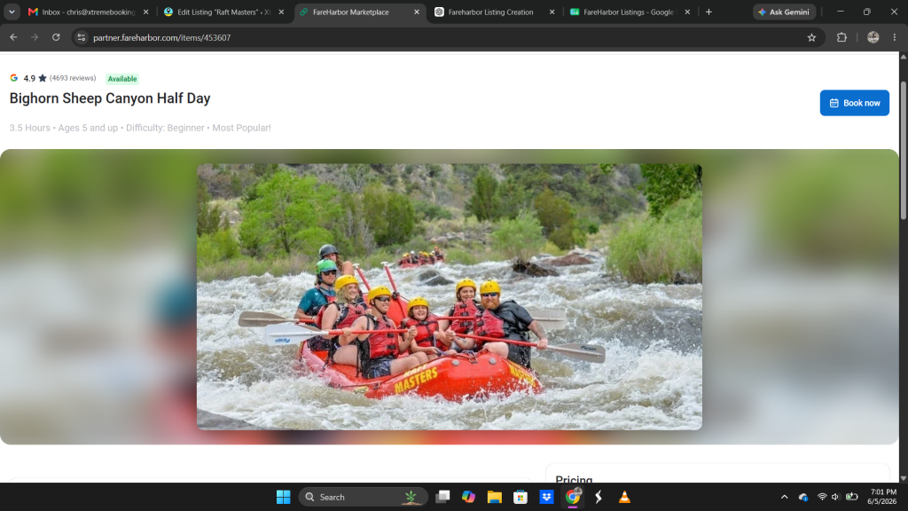 Raft masters