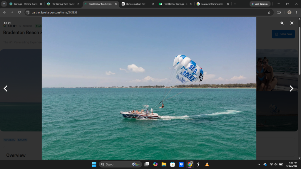 Sea Rocket – Gulf Coast Parasail