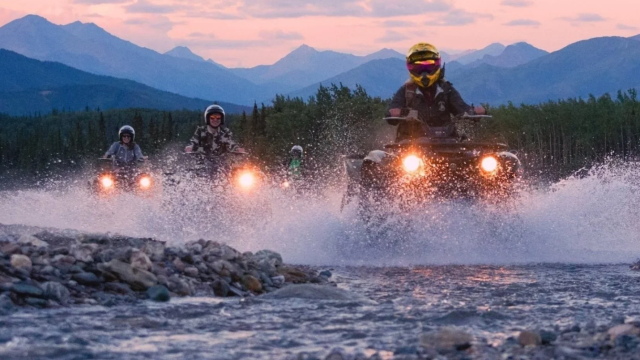 ATVS in Alaska.