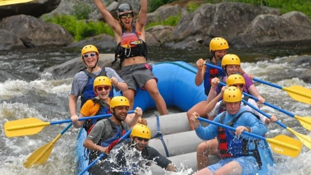 Whitewater rafting in new york.